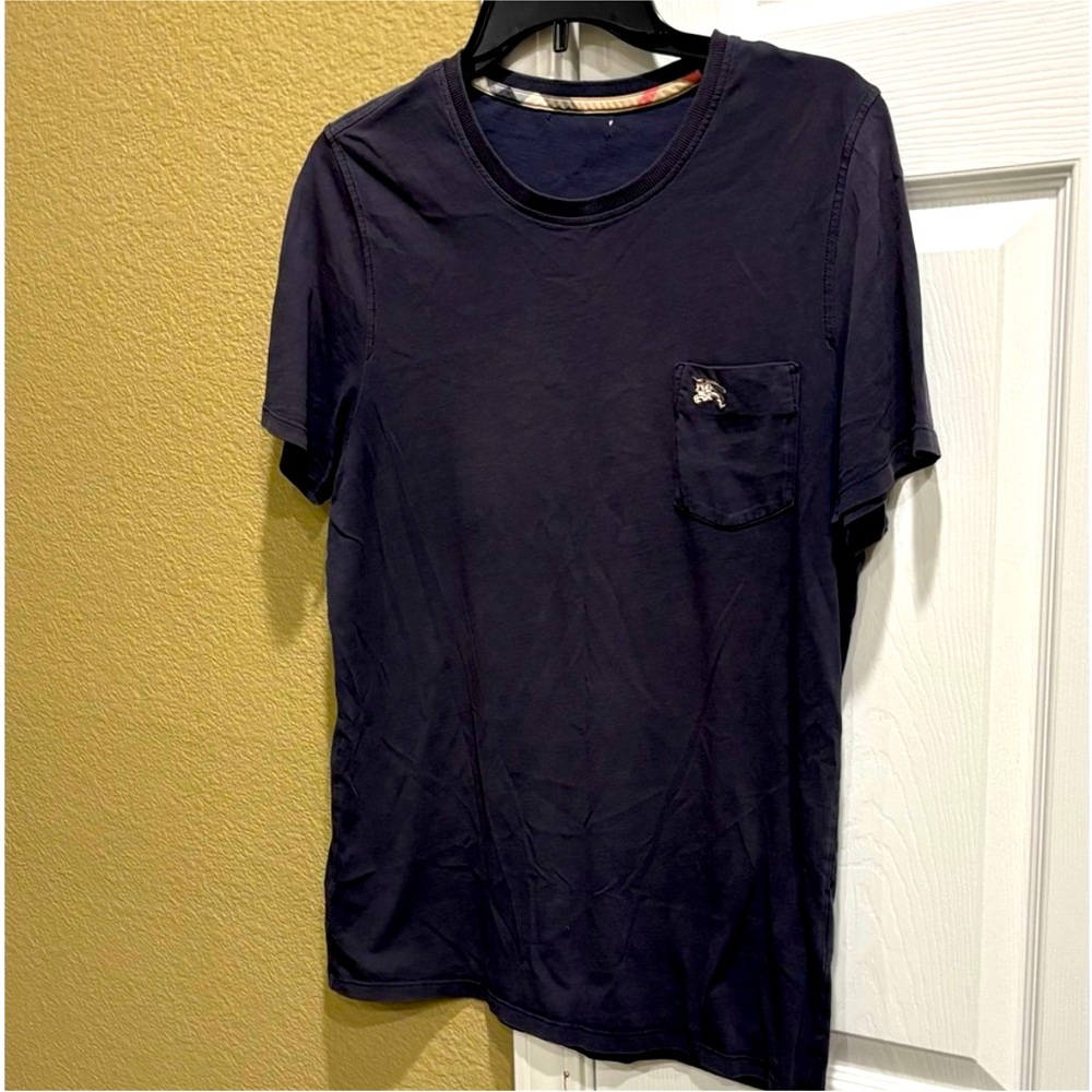 Burberry T-shirt Men's Navy Blue size S